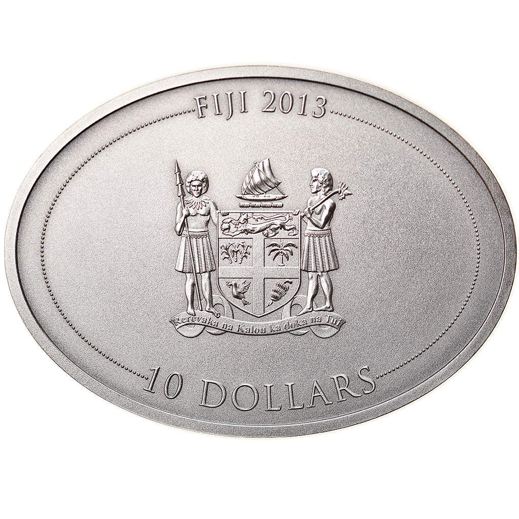 Moneta, Figi, Fascinating Wildlife - Koala, 10 Dollars, 2013, FDC, Argento