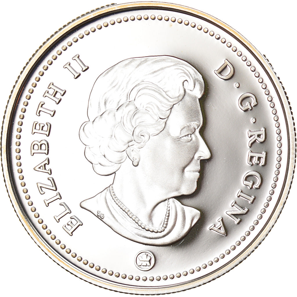 Coin, Canada, Elizabeth II, 400th Anniversary of Québec, Dollar, 2008, Proof