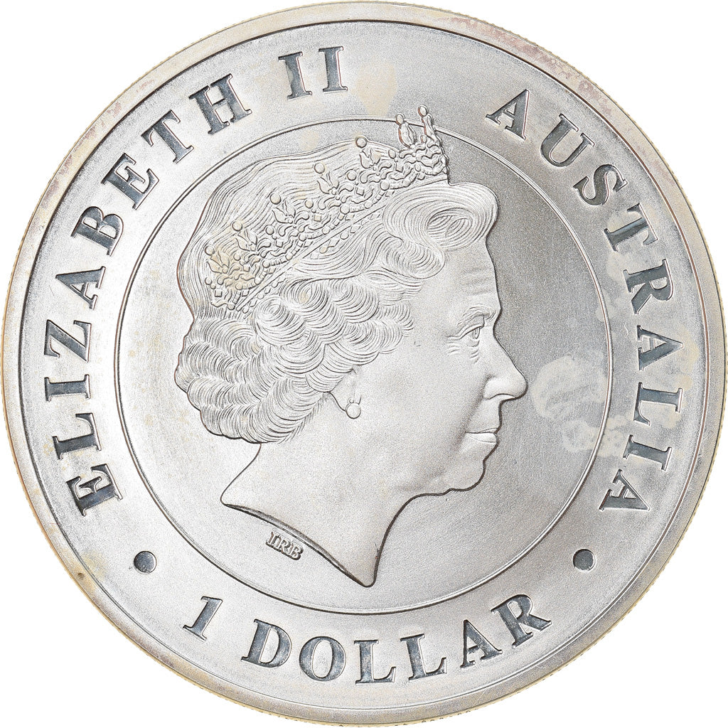 Münze, Australien, Australian Funnel-Web Spider, Dollar, 2015, 1 Oz, UNZ