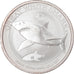 Moneta, Australia, Great White Shark, 50 Cents, 2014, 1/2 Oz, FDC, Argento