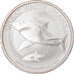 Coin, Australia, Great White Shark, 50 Cents, 2014, 1/2 Oz, MS(65-70), Silver