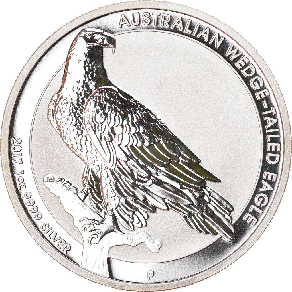 Moneta, Australia, Australian Wedge-Tailed Eagle, 1 Dollar, 2017, 1 Oz, FDC