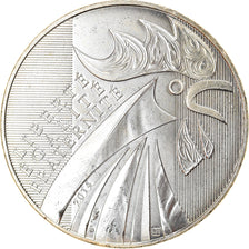 France, 10 Euro, Coq, 2014, MS(65-70), Silver, Gadoury:EU656
