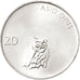 Moneda, Eslovenia, 20 Stotinov, 1993, SC, Aluminio, KM:8