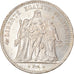 Münze, Frankreich, Hercule, 5 Francs, 1875, Paris, VZ+, Silber, KM:820.1