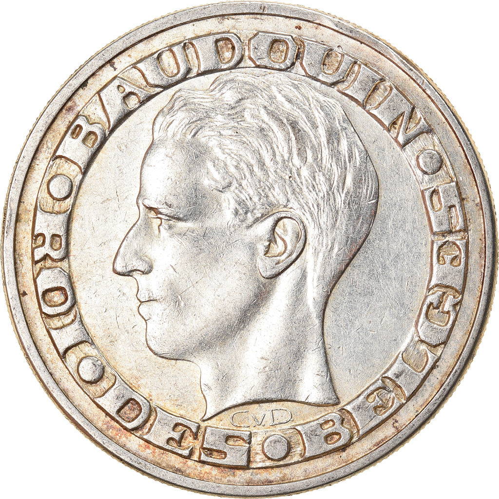 Monnaie, Belgique, 50 Francs, 50 Frank, 1958, TTB+, Argent, KM:150.1