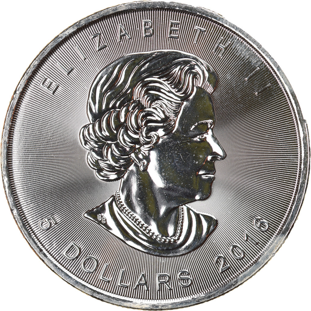 Moneta, Canada, Maple Leaf, 5 Dollars, 2016, Little Wild Ones, White Tailed