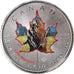 Münze, Kanada, Maple Leaf, 5 Dollars, 2016, Little Wild Ones, Bison, STGL