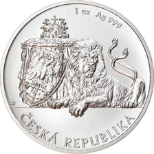 Münze, Niue, Elizabeth II, Czech Lion, 2 Dollars, 2018, 1 Oz, STGL, Silber