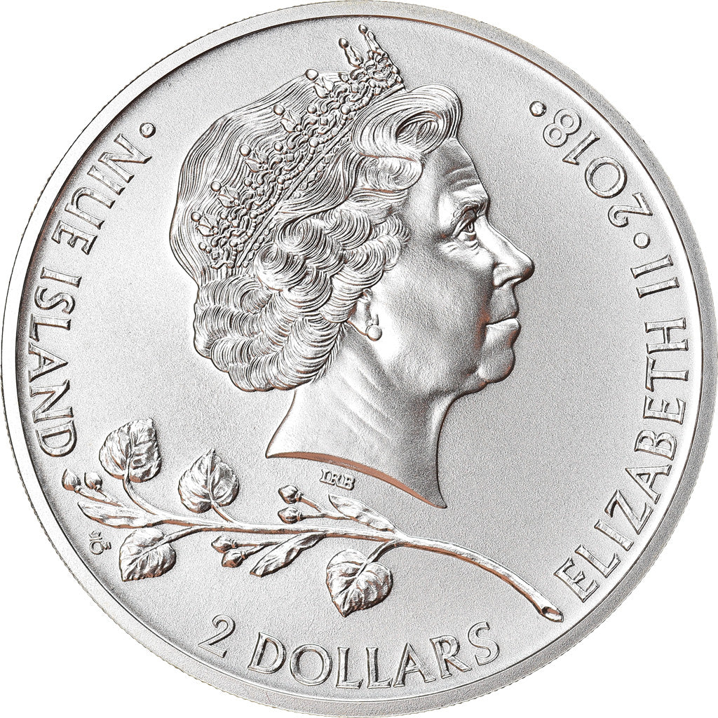 Münze, Niue, Elizabeth II, Czech Lion, 2 Dollars, 2018, 1 Oz, STGL, Silber