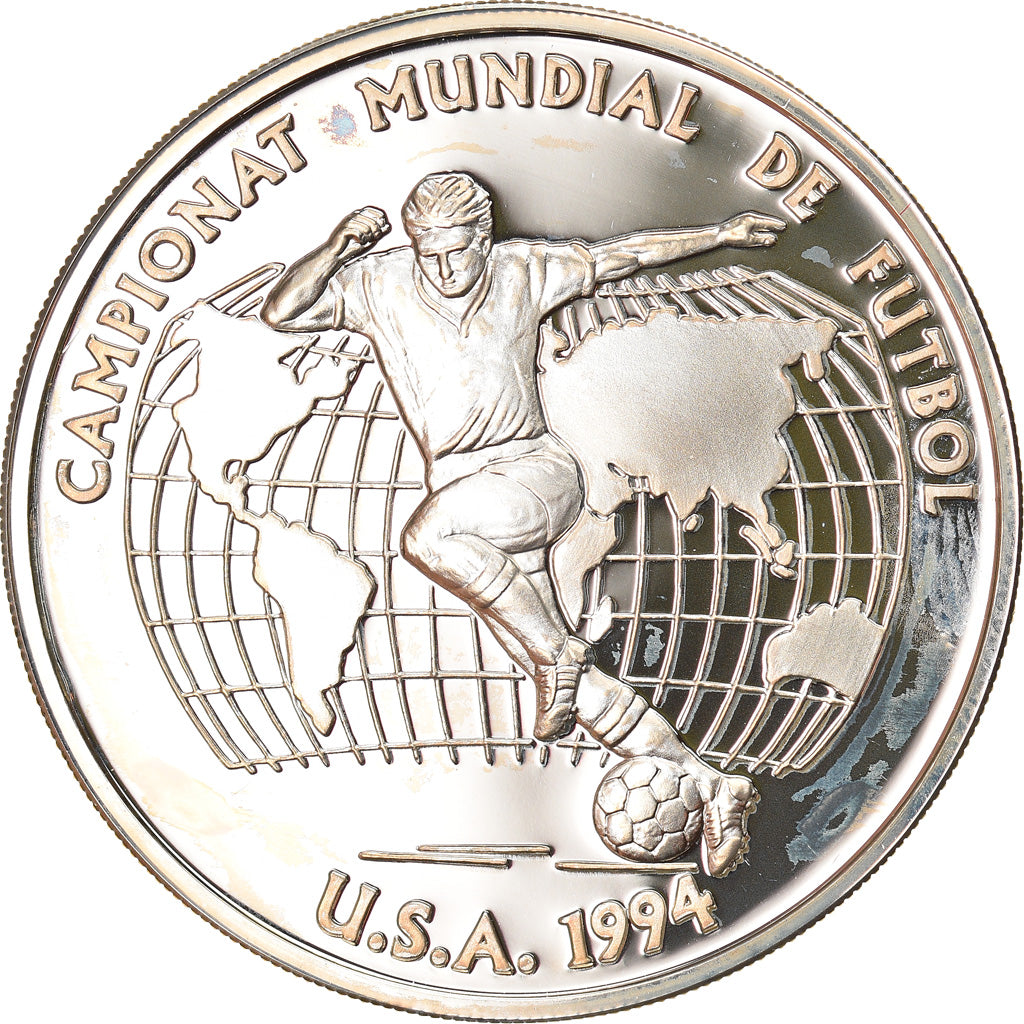 Moneta, Andorra, World Championship Football 1994, 10 Diners, 1993, Proof, FDC