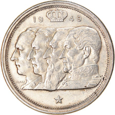 Moneta, Belgio, 100 Francs, 100 Frank, 1949, BB, Argento, KM:139.1