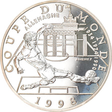 Coin, France, World Cup 98, Allemagne, 10 Francs, 1997, Proof, MS(65-70), Silver