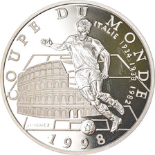 Coin, France, World Cup 98, Italie, 10 Francs, 1997, Proof, MS(65-70), Silver