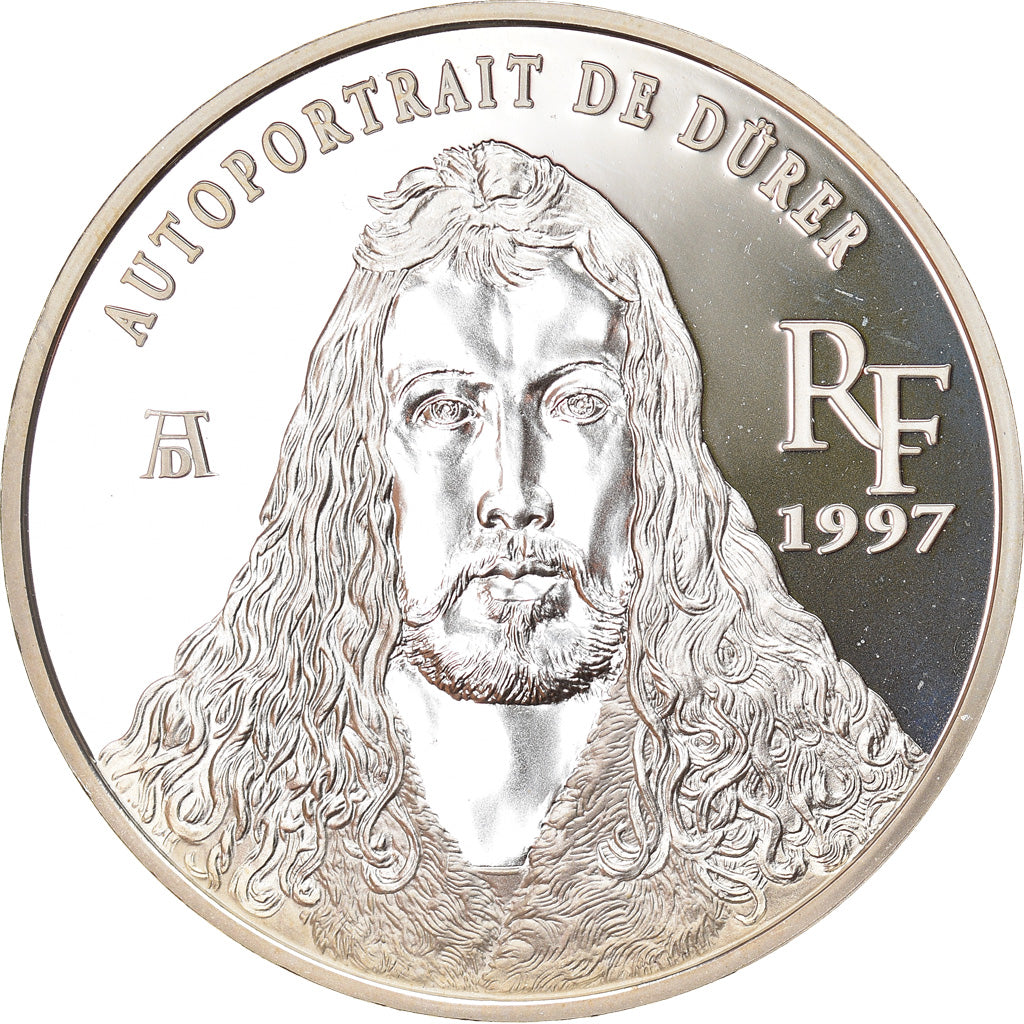 Monnaie, France, Dürer, 10 Francs-1.5 Euro, 1997, Proof, FDC, Argent, KM:1298