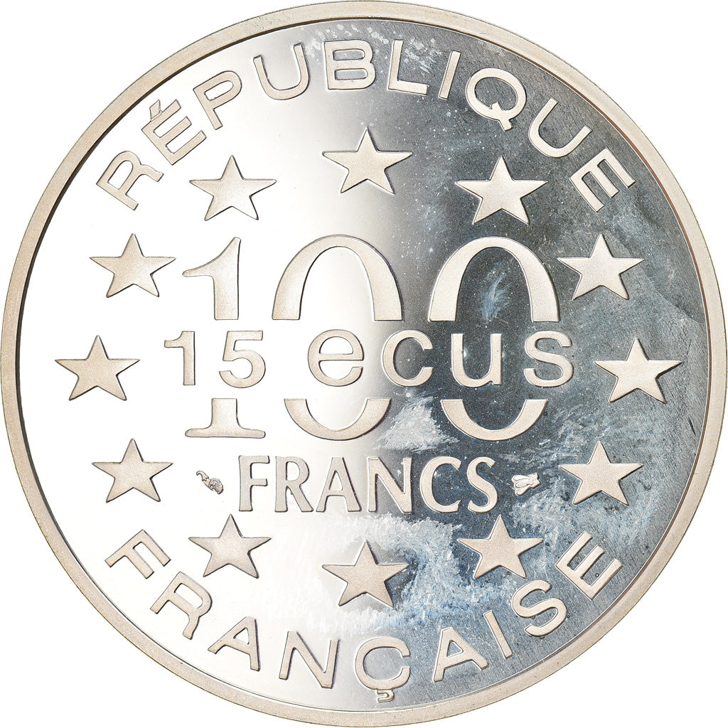 Monnaie, France, Panthéon, 100 Francs-15 Ecus, 1995, Proof, FDC, Argent