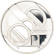Monnaie, France, Channel Tunnel, 100 Francs-15 Ecus, 1994, Proof, FDC, Argent