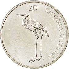 SLOVENIA, 20 Tolarjev, 2005, Kremnica, KM #51, MS(63), Copper-Nickel, 24, 6.83