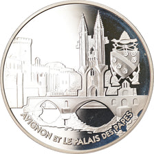 France, 1-1/2 Euro, Avignon, 2004, Paris, Proof, FDC, Argent, KM:1364
