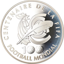 France, 1-1/2 Euro, 100th Anniversary of FIFA, 2004, Paris, Proof, FDC, Argent