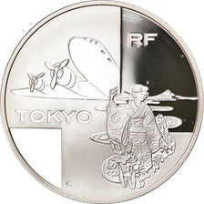 France, 1-1/2 Euro, Paris-Tokyo Voyage, 2003, Paris, Proof, FDC, Argent, KM:1343
