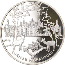France, 1-1/2 Euro, Chateau Chambord, 2003, Paris, Proof, MS(65-70), Silver