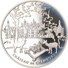 France, 1-1/2 Euro, Chateau Chambord, 2003, Paris, Proof, MS(65-70), Silver