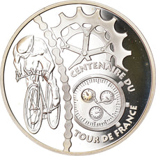 Francia, 1-1/2 Euro, Time Trial, 2003, Paris, Proof, FDC, Argento, KM:1325