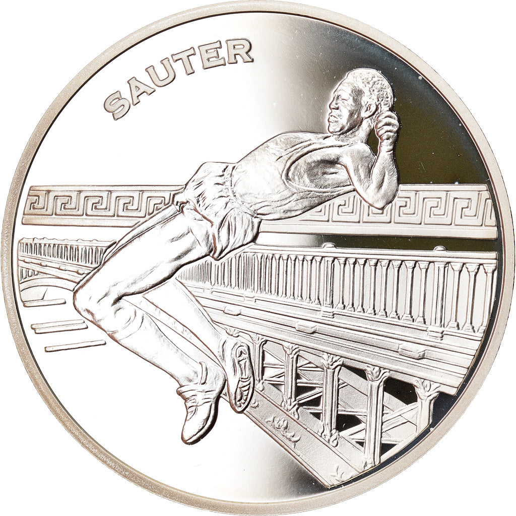 Francia, 1-1/2 Euro, High-Jump, 2003, Paris, Proof, FDC, Argento, KM:1997