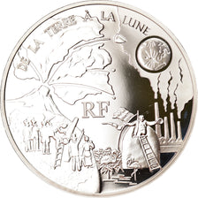 Frankrijk, 1-1/2 Euro, From the Earth to the Moon, 2005, Paris, Proof, FDC