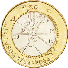 Moneda, Eslovenia, 500 Tolarjev, 2004, SC, Bimetálico, KM:57