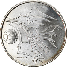 France, 1/4 Euro, World Cup Soccer, 2002, Paris, FDC, Argent, KM:1983