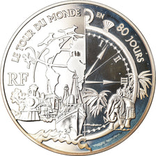 France, 1-1/2 Euro, Around The World In 80 Days, 2005, Paris, Proof, FDC