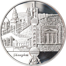 France, 1/4 Euro, Shanghai, 2005, Proof, MS(65-70), Silver