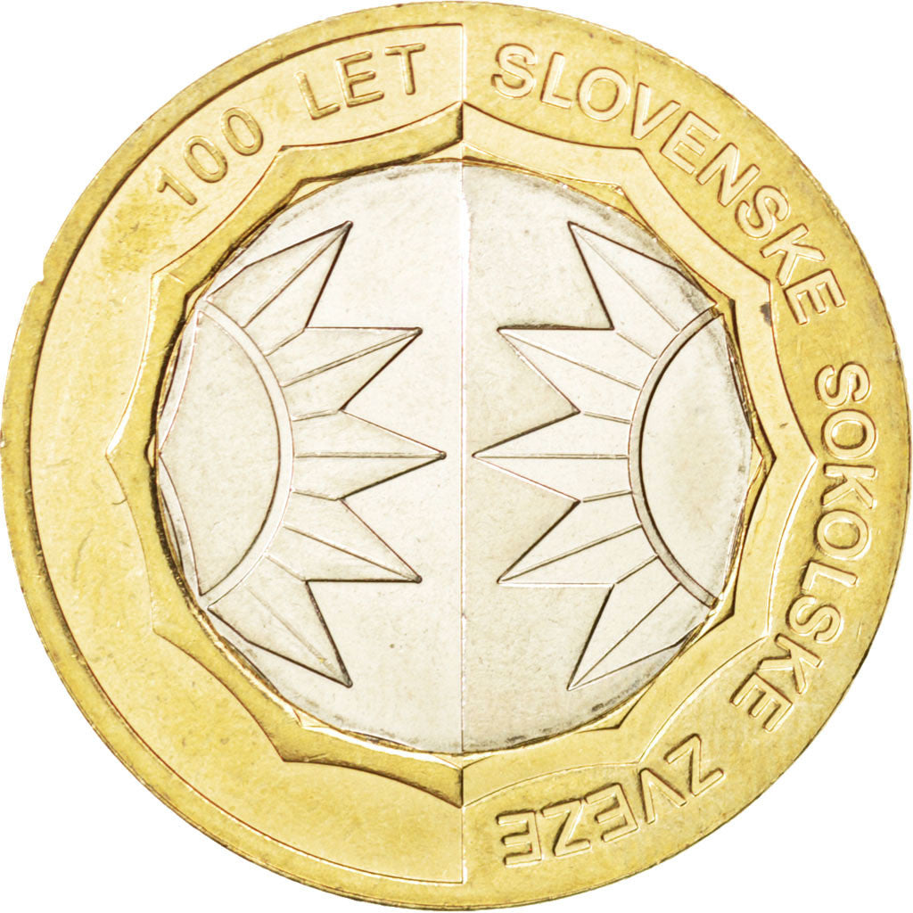 Coin, Slovenia, 500 Tolarjev, 2005, MS(63), Bi-Metallic, KM:63