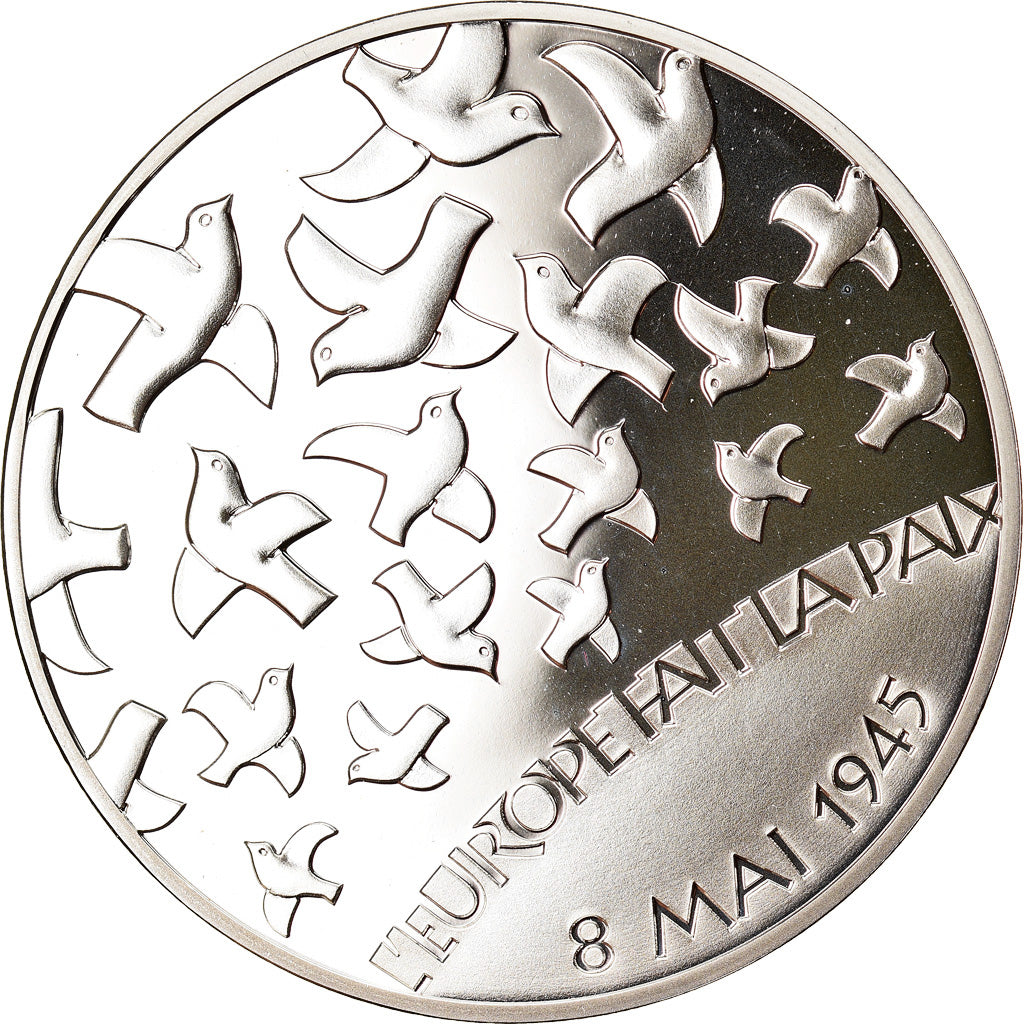 France, 1-1/2 Euro, End of the Second World War, 2005, Paris, Proof, FDC