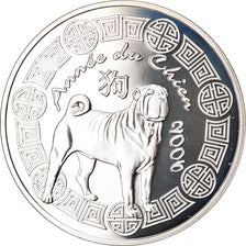 Frankreich, 1/4 Euro, Jean de la Fontaine, 2006, Paris, Proof, STGL, Silber