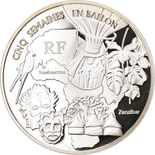 France, 1-1/2 Euro, Five Weeks in a Balloon, 2006, Paris, Proof, MS(65-70)