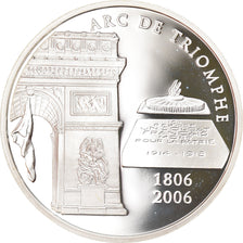 Frankreich, 1-1/2 Euro, Arc de Triomphe, 2006, Paris, Proof, STGL, Silber