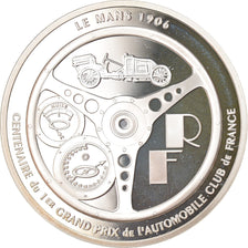 France, 1-1/2 Euro, Formula 1 - Grand Prix, 2006, Paris, Proof, FDC, Argent