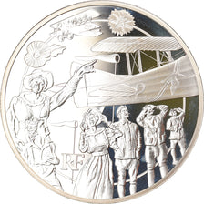 Francia, 10 Euro, La Guerre Moderne, 2017, Paris, Proof, FDC, Argento