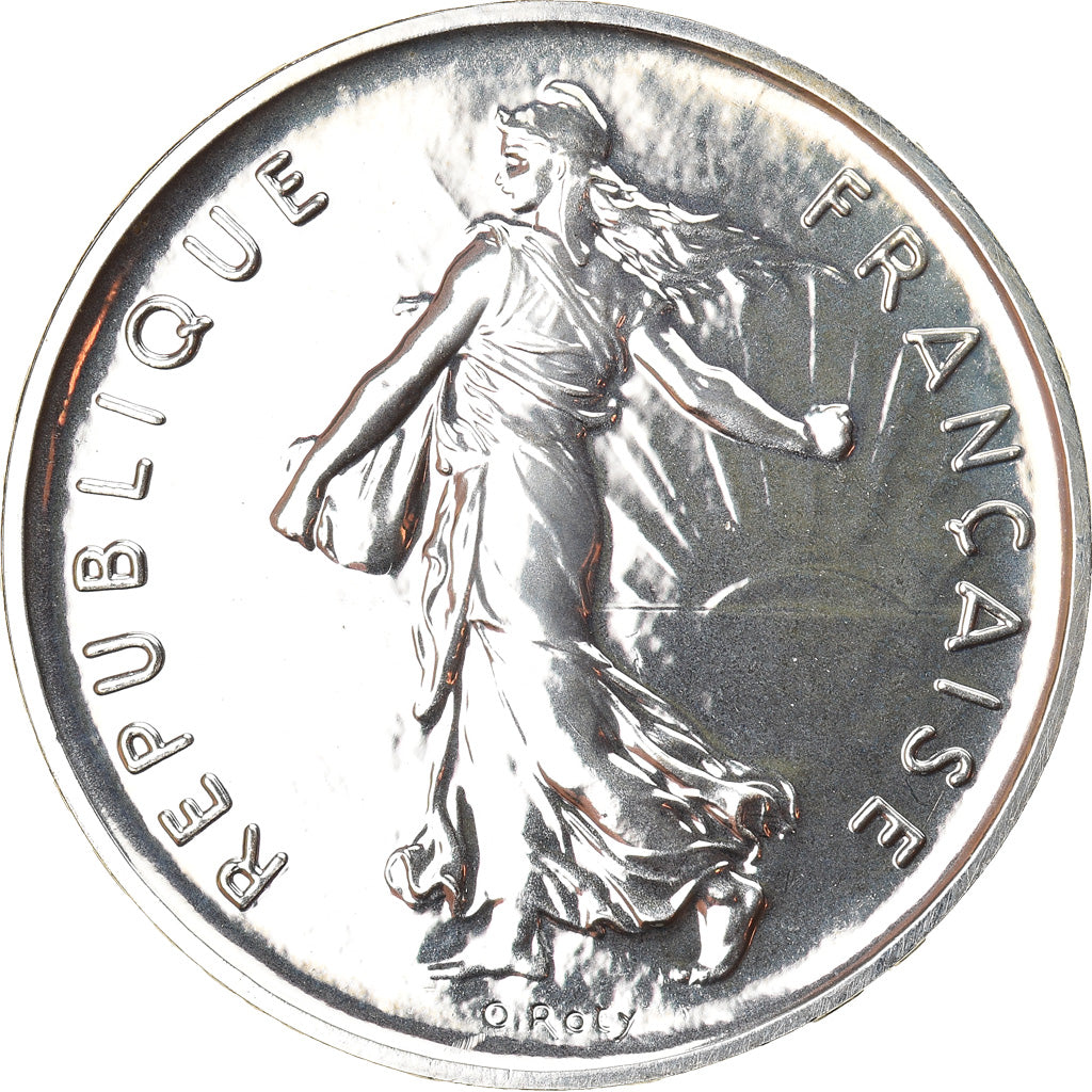 Monnaie, France, Semeuse, 5 Francs, 2001, Paris, BU, FDC, Argent, KM:1309