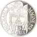 Moneta, Francia, Charlemagne, 100 Francs, 1990, Proof, FDC, Argento, KM:982
