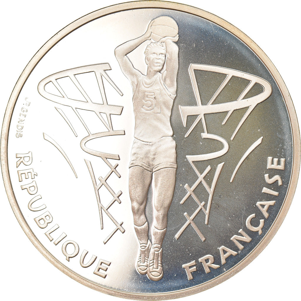 Monnaie, France, Lancer franc, 100 Francs, 1991, Proof, FDC, Argent, KM:992