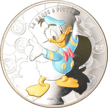 France, 10 Euro, La bande à Picsou, 2017, Proof, FDC, Argent