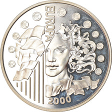 Monnaie, France, Europa, 6.55957 Francs, 2000, Proof, FDC, Argent, KM:1259