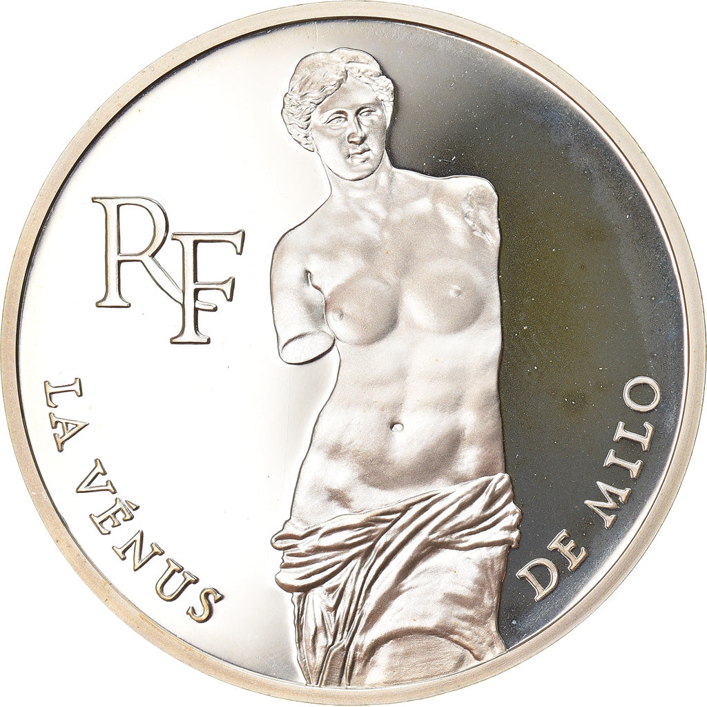 Münze, Frankreich, Vénus de Milo, 100 Francs, 1993, Proof, STGL, Silber