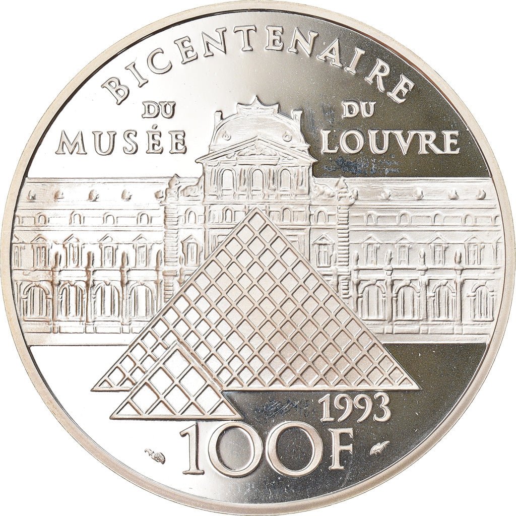 Moneta, Francja, L’infante Marie-Marguerite, 100 Francs, 1993, Proof
