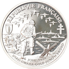 Moneta, Francia, Normandy Invasion, Franc, 1993, Proof, FDC, Argento, KM:1014