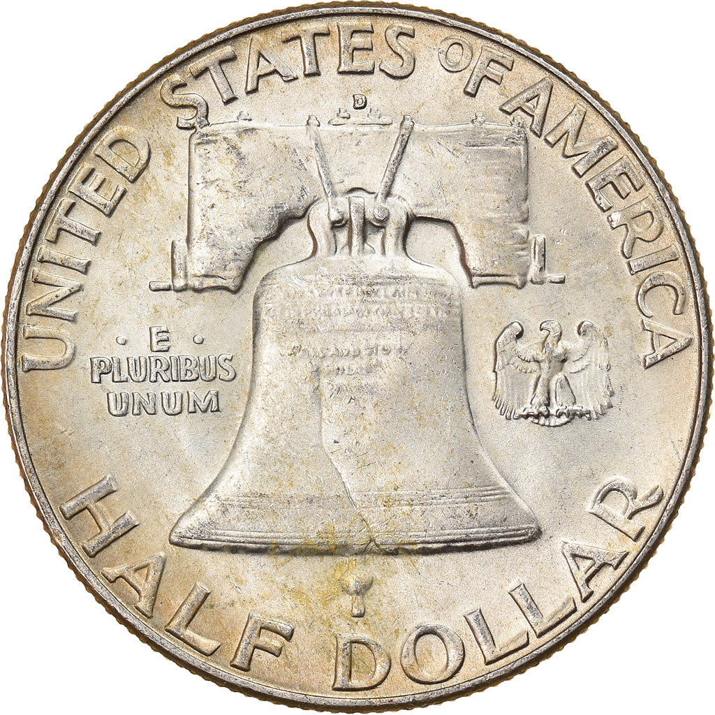 Moneta, Stati Uniti, Franklin Half Dollar, Half Dollar, 1962, Denver, SPL-